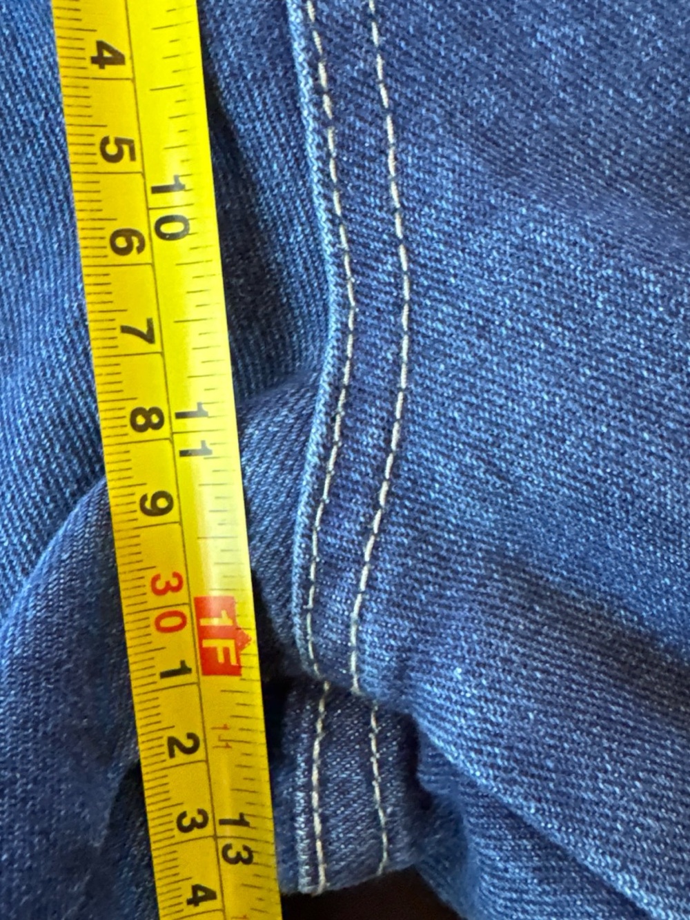 SHEIN Dark Blue Wide-Leg Jeans with Multicolor Heart Patches - Picture 8 of 11